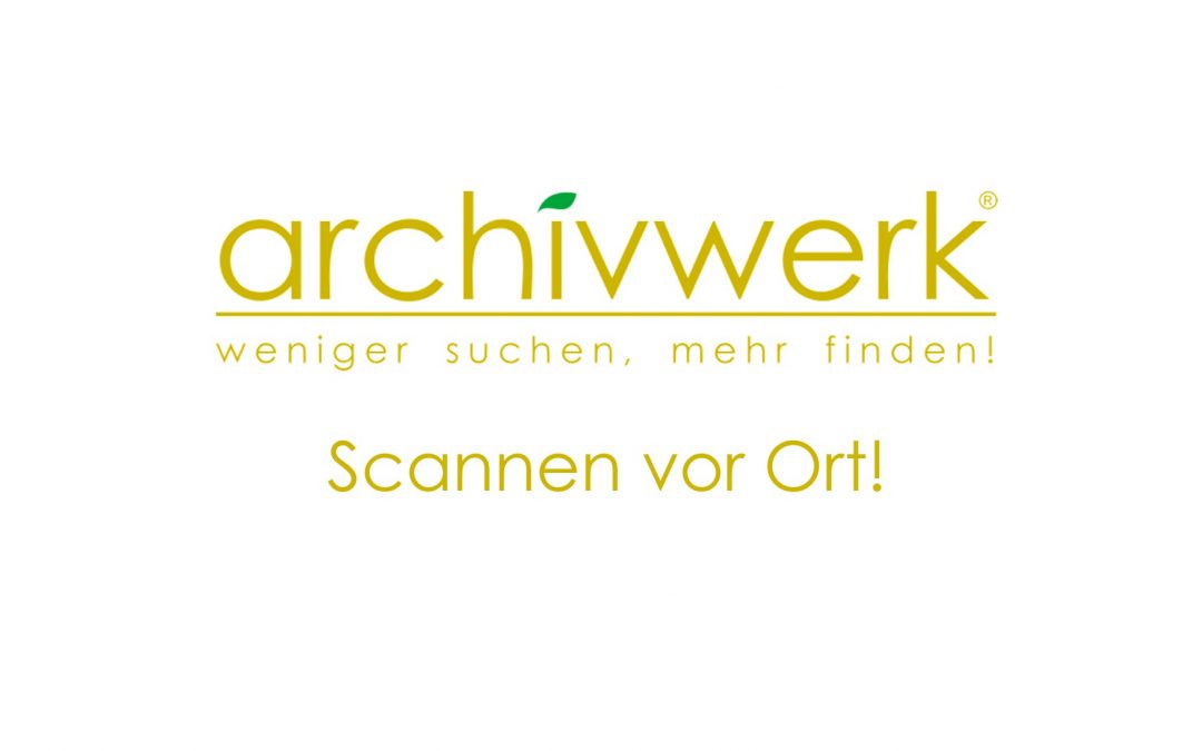 scannen vor ort