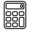 Calculator Black